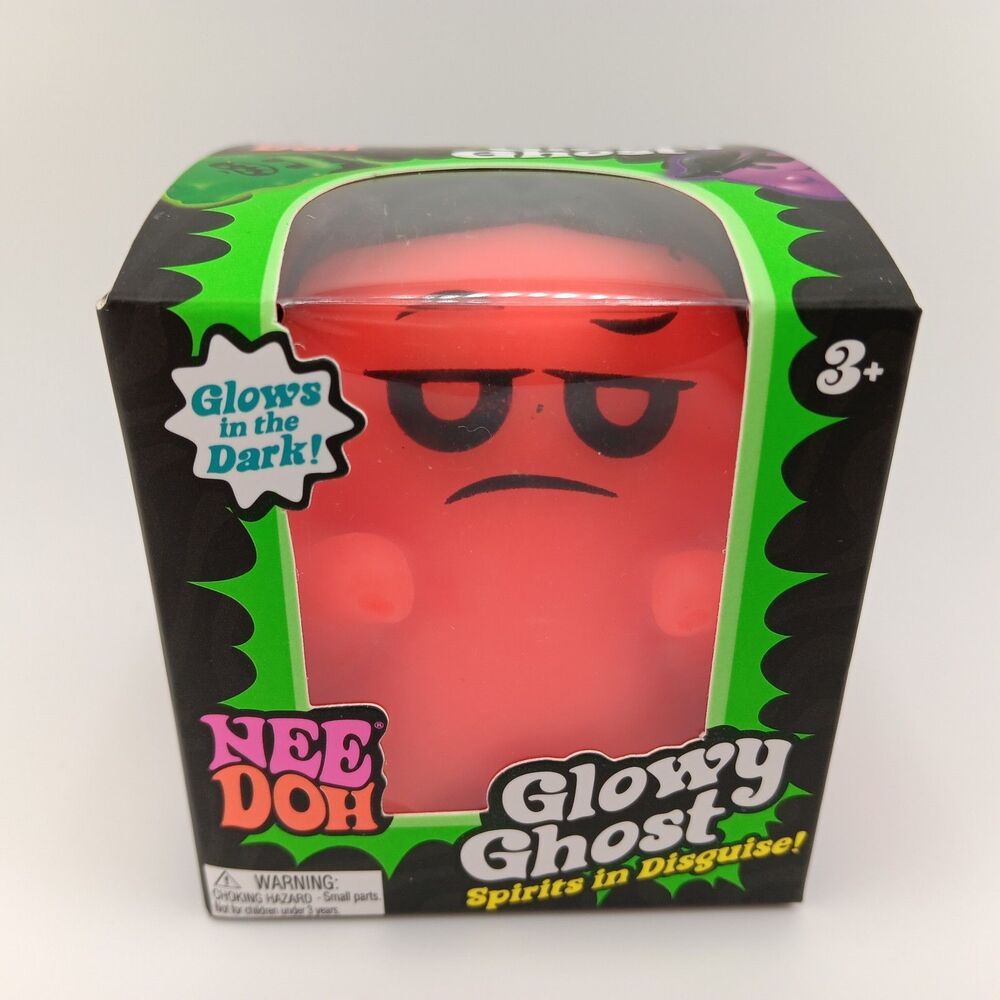 Needoh Nee Doh Glowy Ghost Orange Spirits in Disguise Schylling Halloween 2026